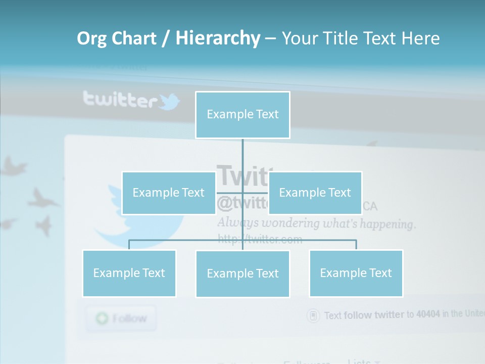 Trending Com Login PowerPoint Template