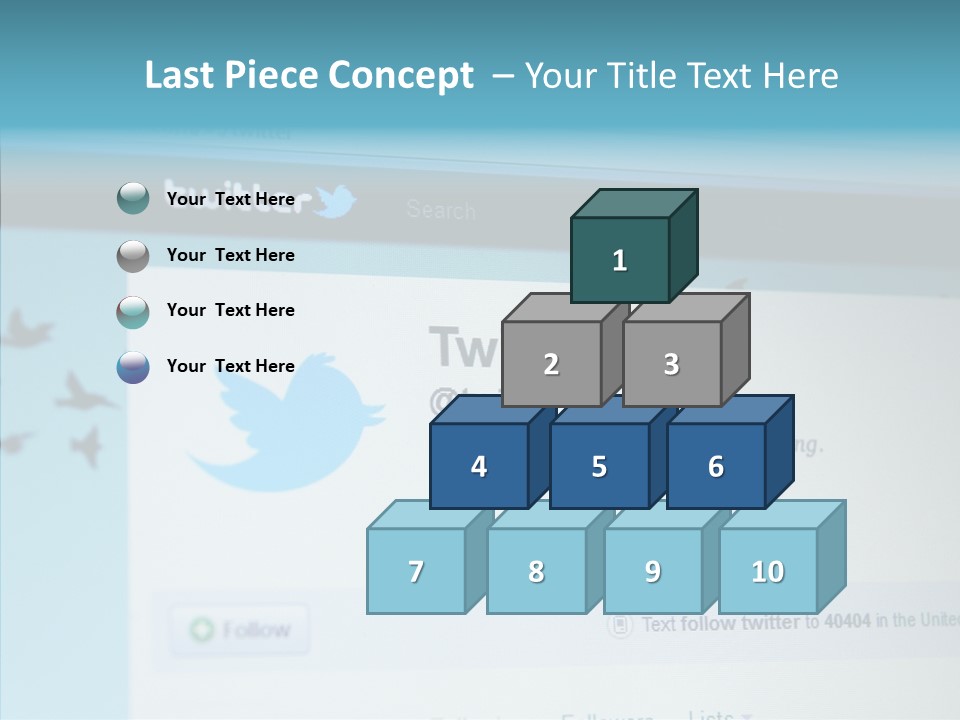 Trending Com Login PowerPoint Template