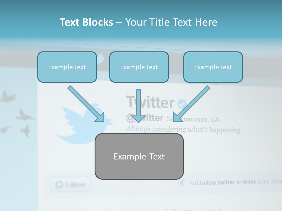 Trending Com Login PowerPoint Template