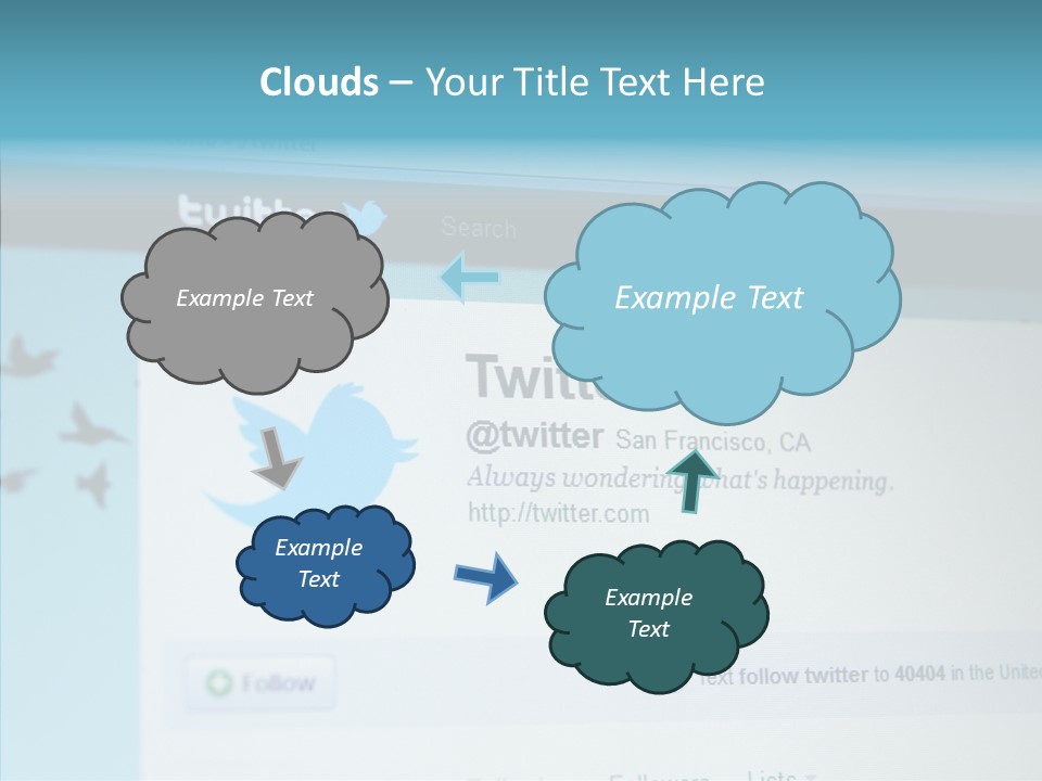 Trending Com Login PowerPoint Template