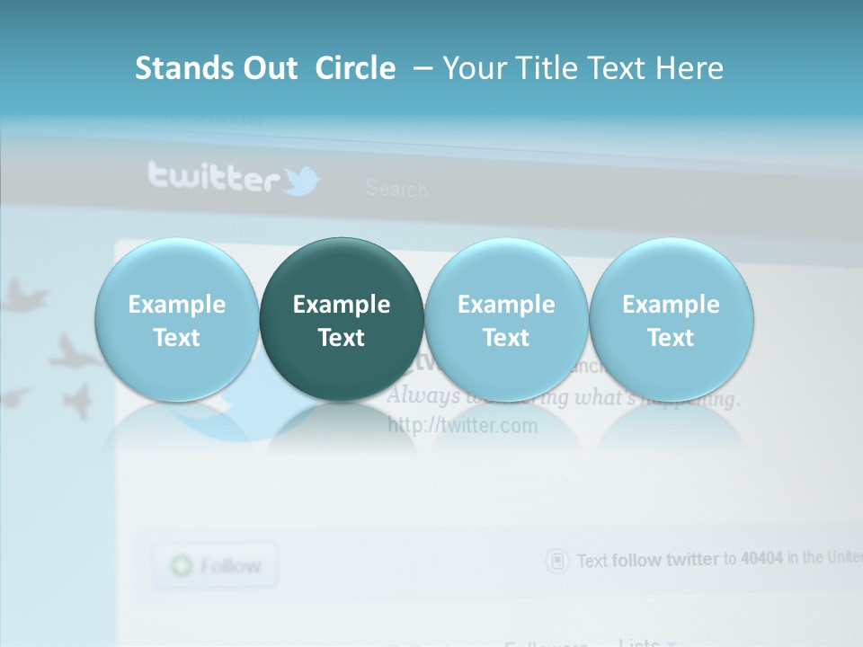 Trending Com Login PowerPoint Template