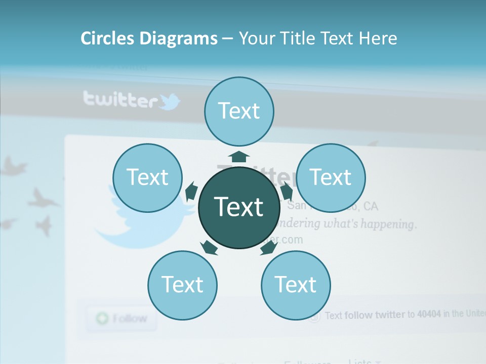 Trending Com Login PowerPoint Template