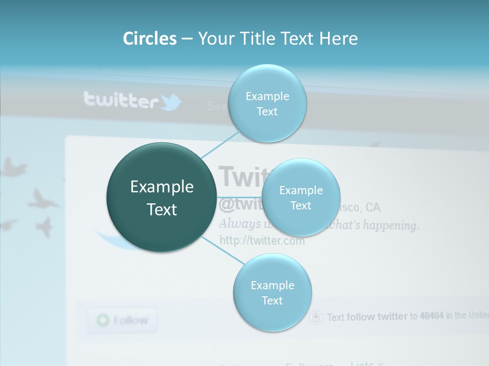 Trending Com Login PowerPoint Template
