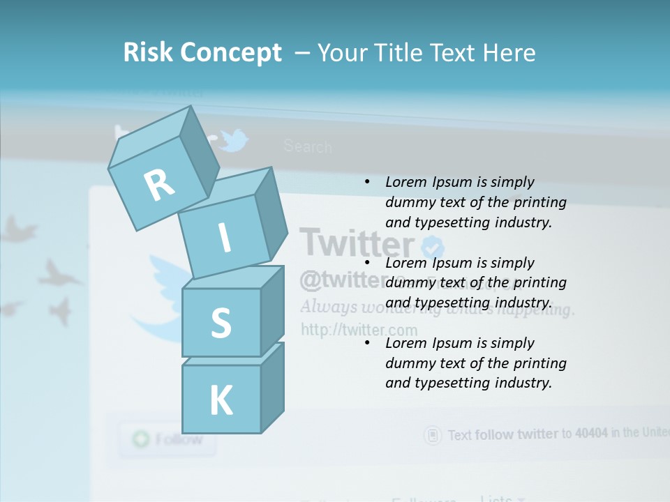 Trending Com Login PowerPoint Template