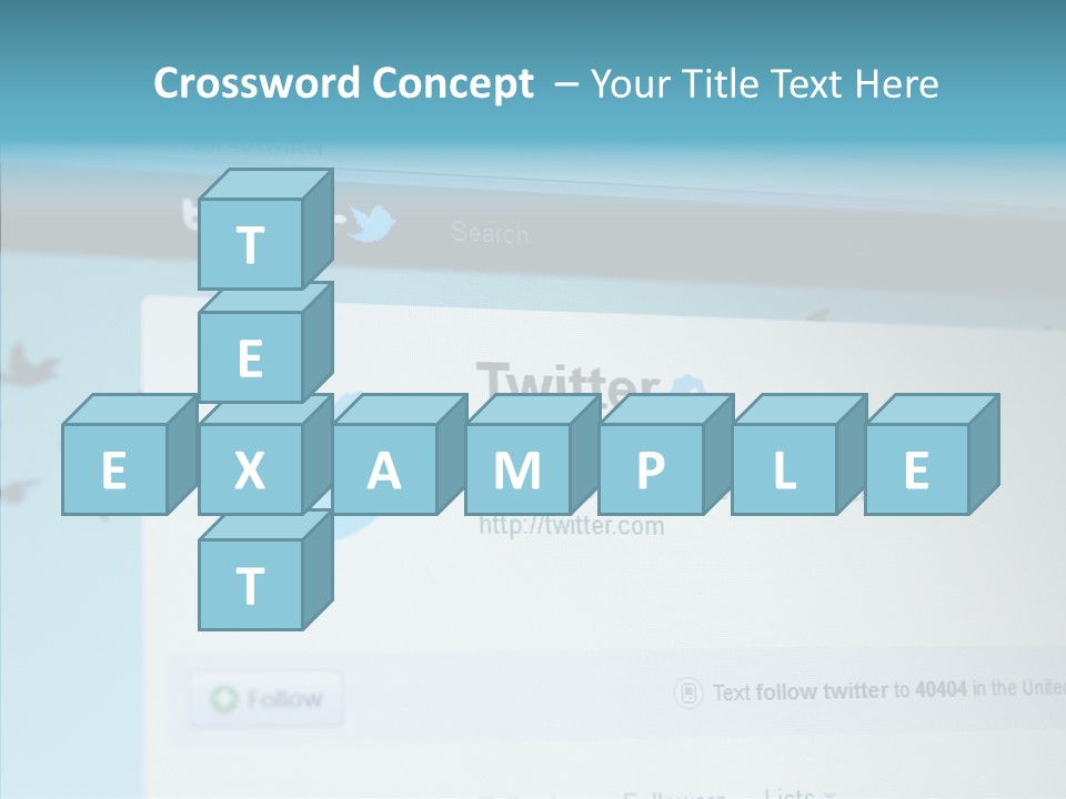 Trending Com Login PowerPoint Template