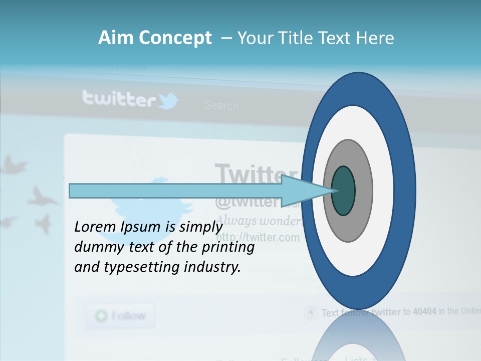 Trending Com Login PowerPoint Template