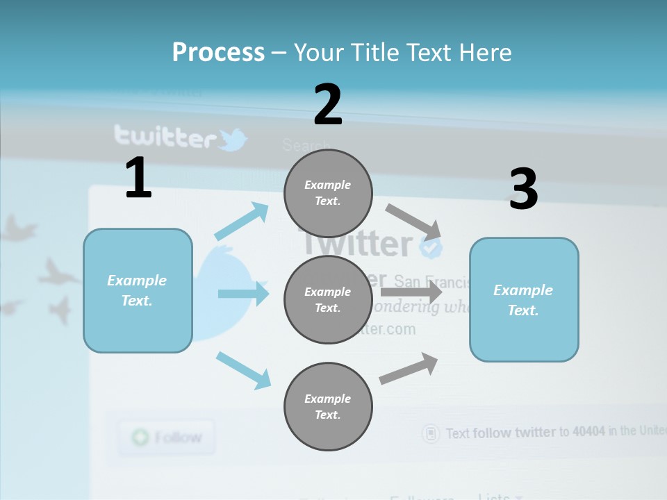 Trending Com Login PowerPoint Template