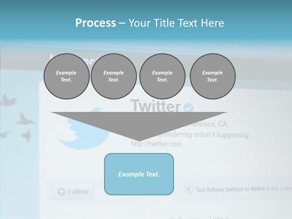 Trending Com Login PowerPoint Template