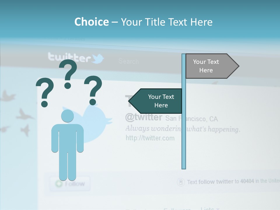 Trending Com Login PowerPoint Template
