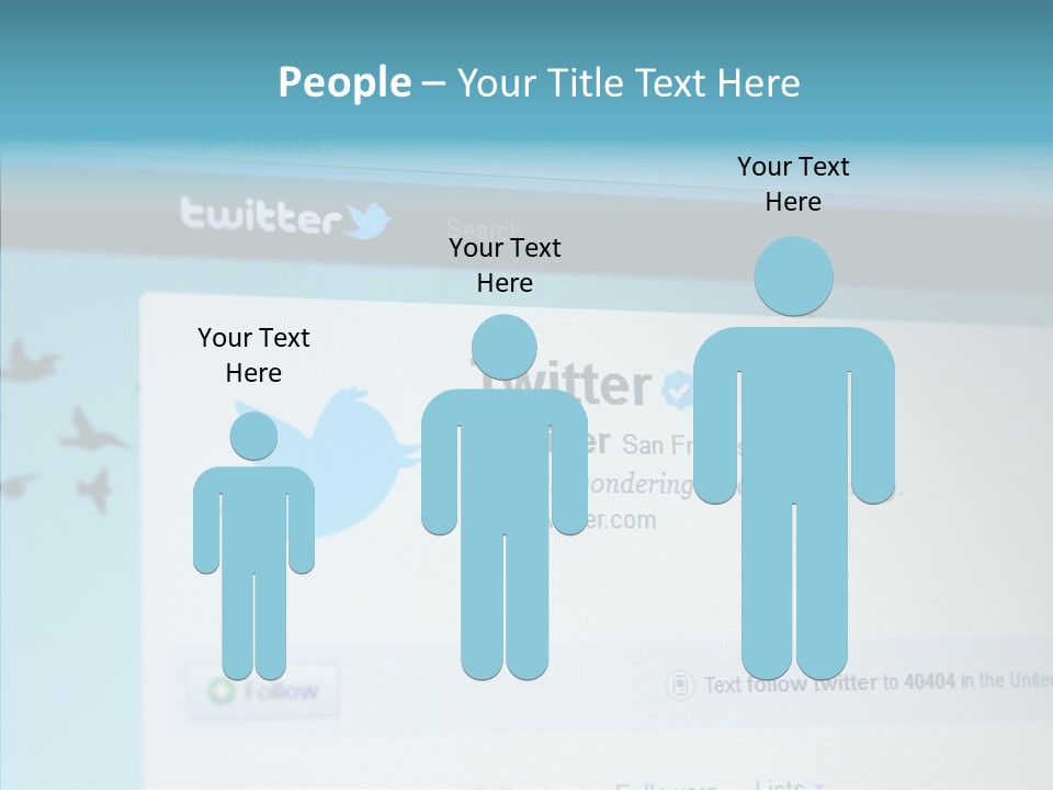 Trending Com Login PowerPoint Template