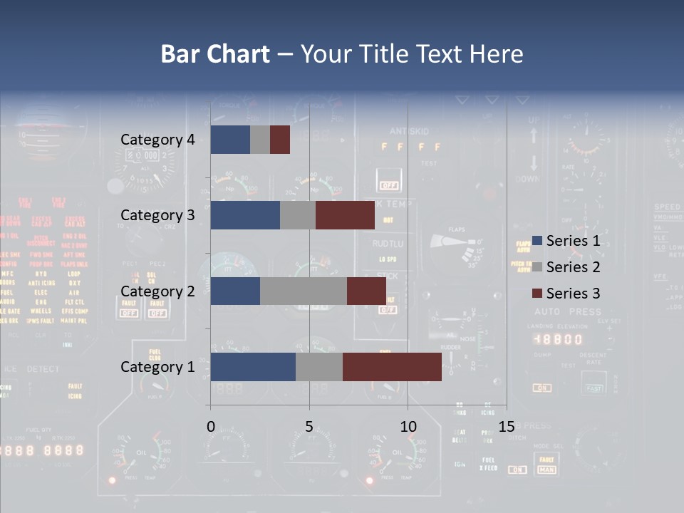 Cockpit Arrival Captain PowerPoint Template
