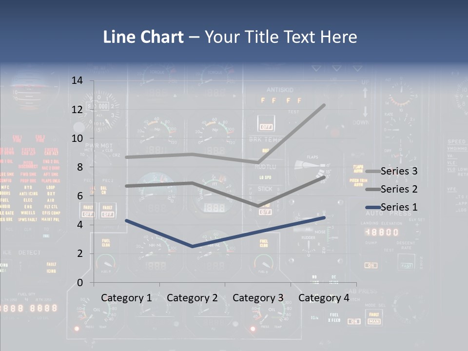 Cockpit Arrival Captain PowerPoint Template