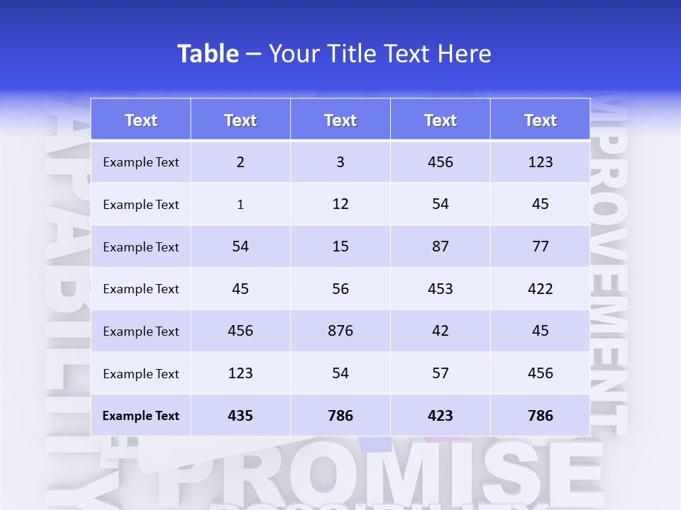 Arrow Encourage Growth PowerPoint Template