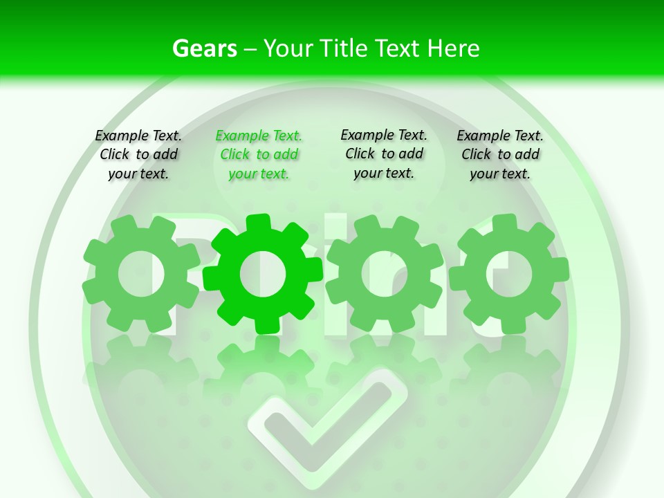 Print Press Page PowerPoint Template