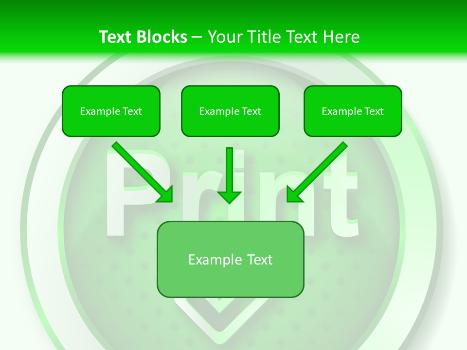 Print Press Page PowerPoint Template
