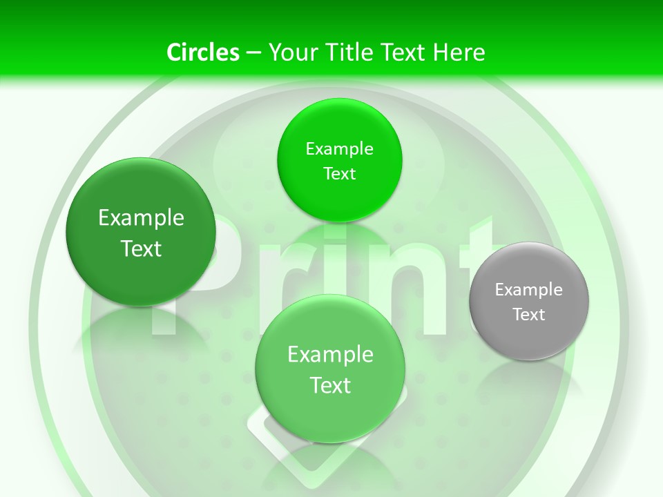 Print Press Page PowerPoint Template
