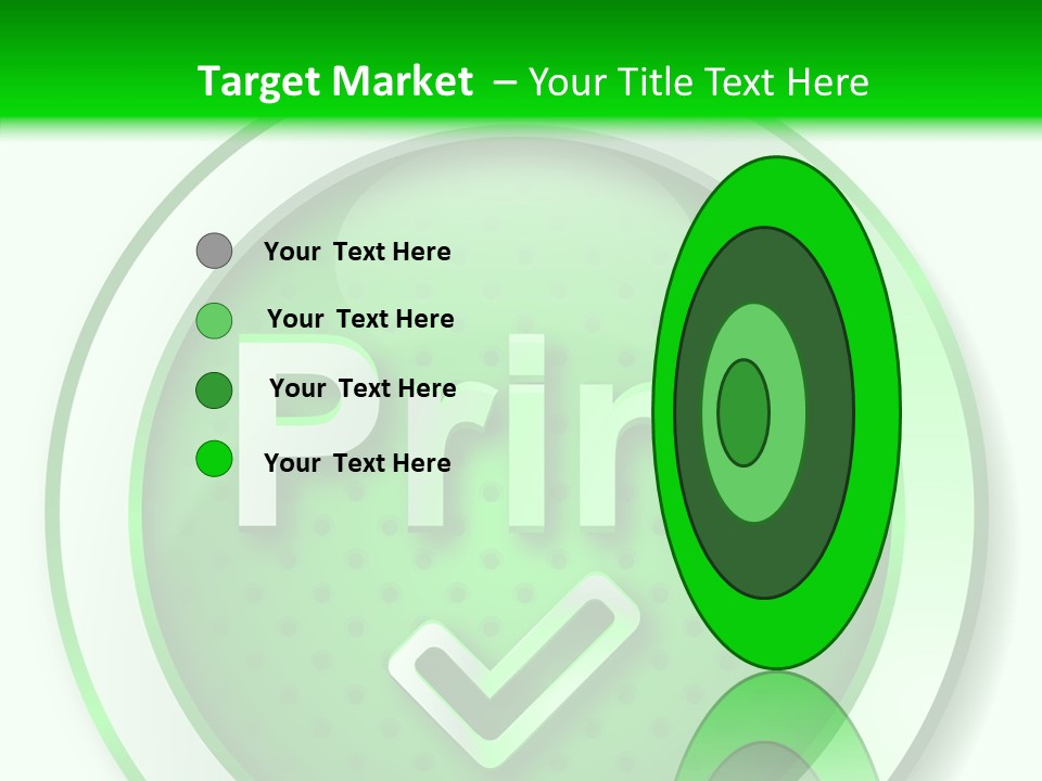 Print Press Page PowerPoint Template