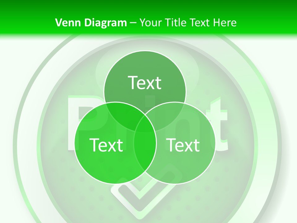 Print Press Page PowerPoint Template
