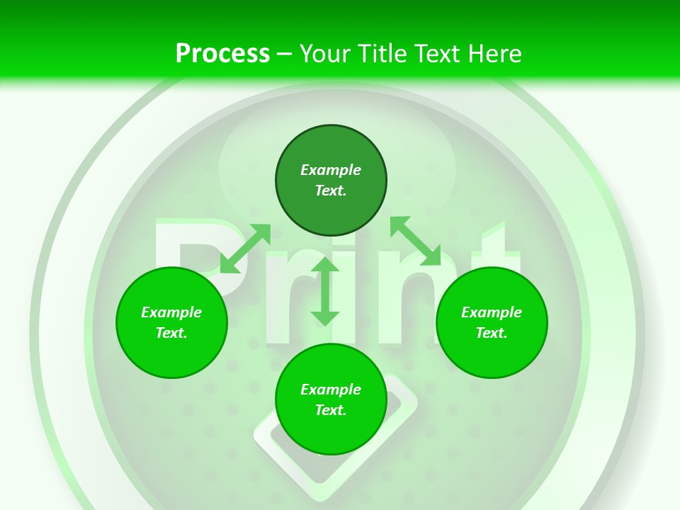 Print Press Page PowerPoint Template