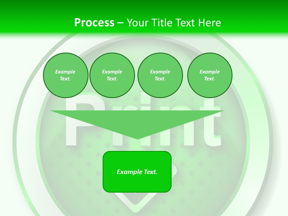 Print Press Page PowerPoint Template