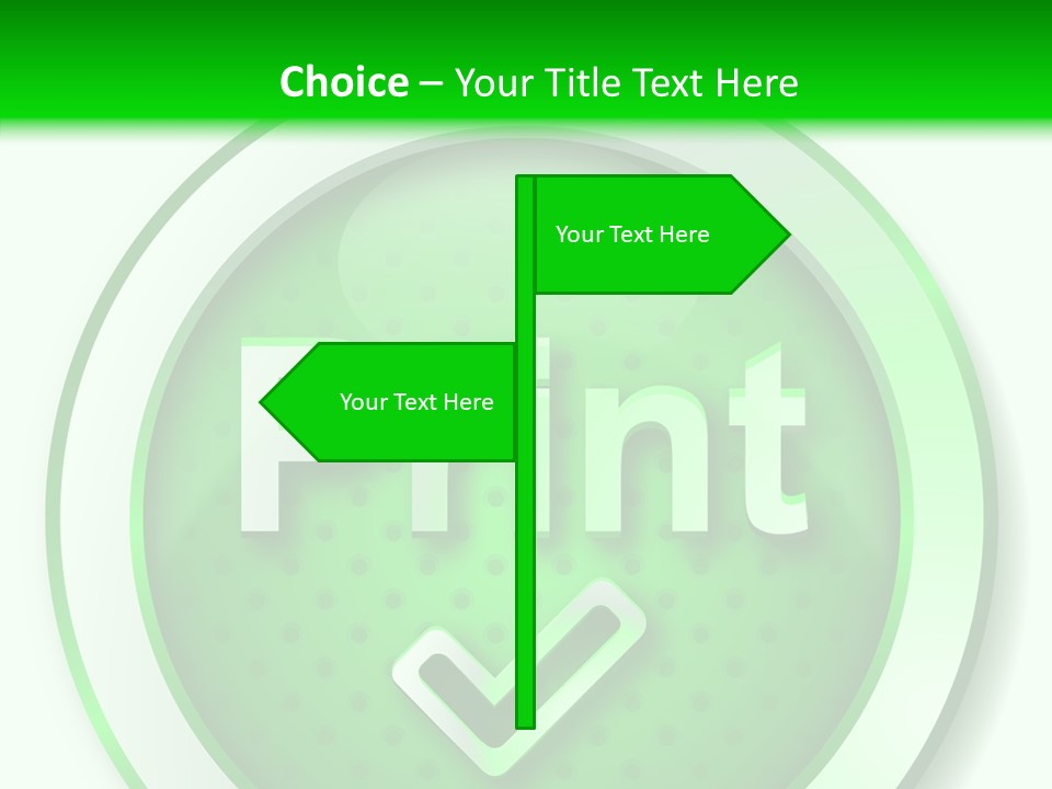 Print Press Page PowerPoint Template