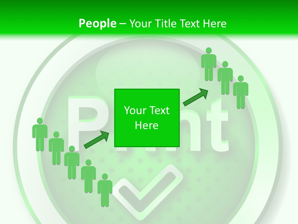 Print Press Page PowerPoint Template