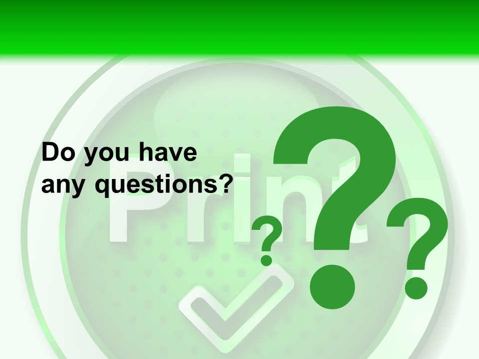 Print Press Page PowerPoint Template