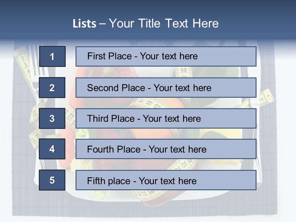 Kilogram Vitamin Sexy PowerPoint Template