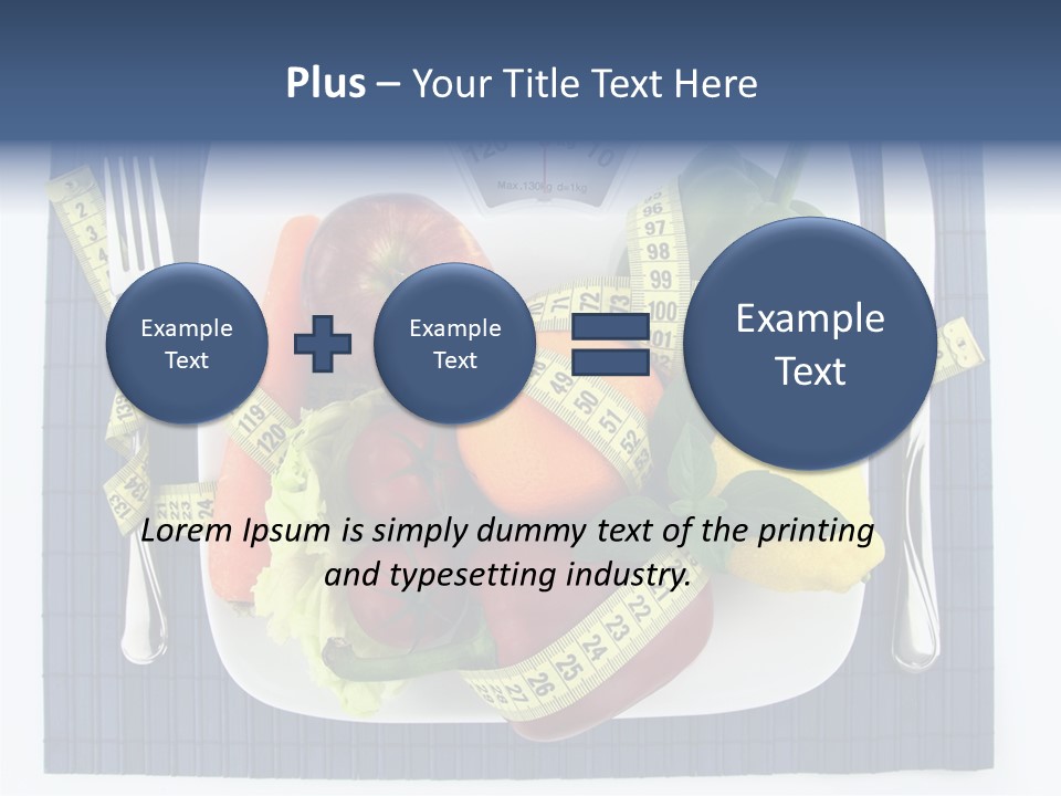Kilogram Vitamin Sexy PowerPoint Template