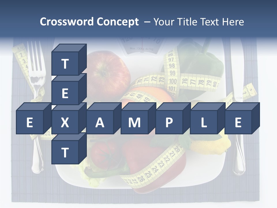 Kilogram Vitamin Sexy PowerPoint Template