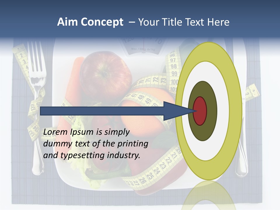Kilogram Vitamin Sexy PowerPoint Template
