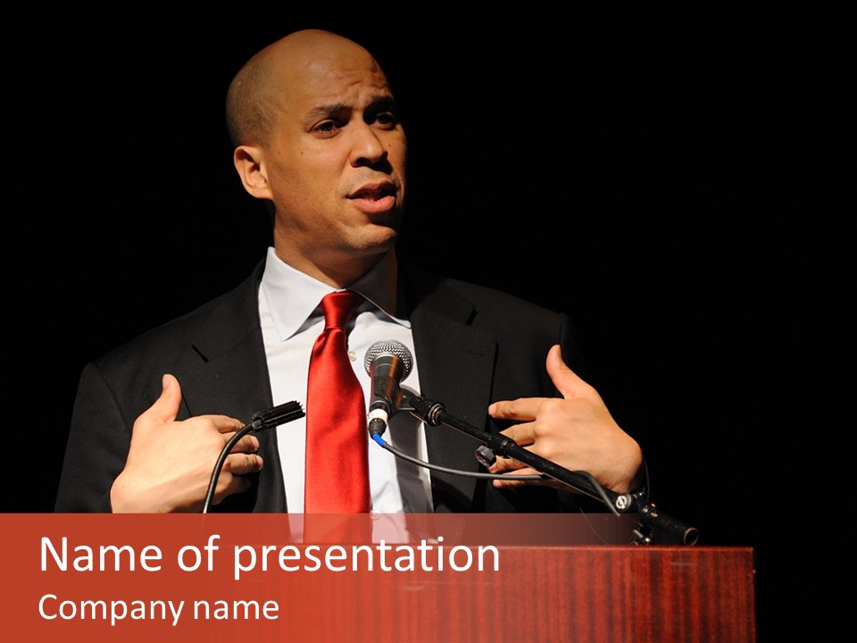 Newark Ramapo Award PowerPoint Template