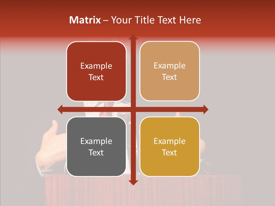 Newark Ramapo Award PowerPoint Template