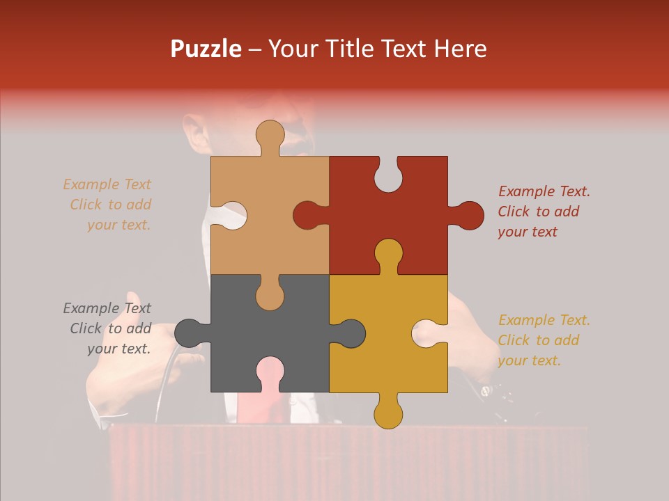 Newark Ramapo Award PowerPoint Template