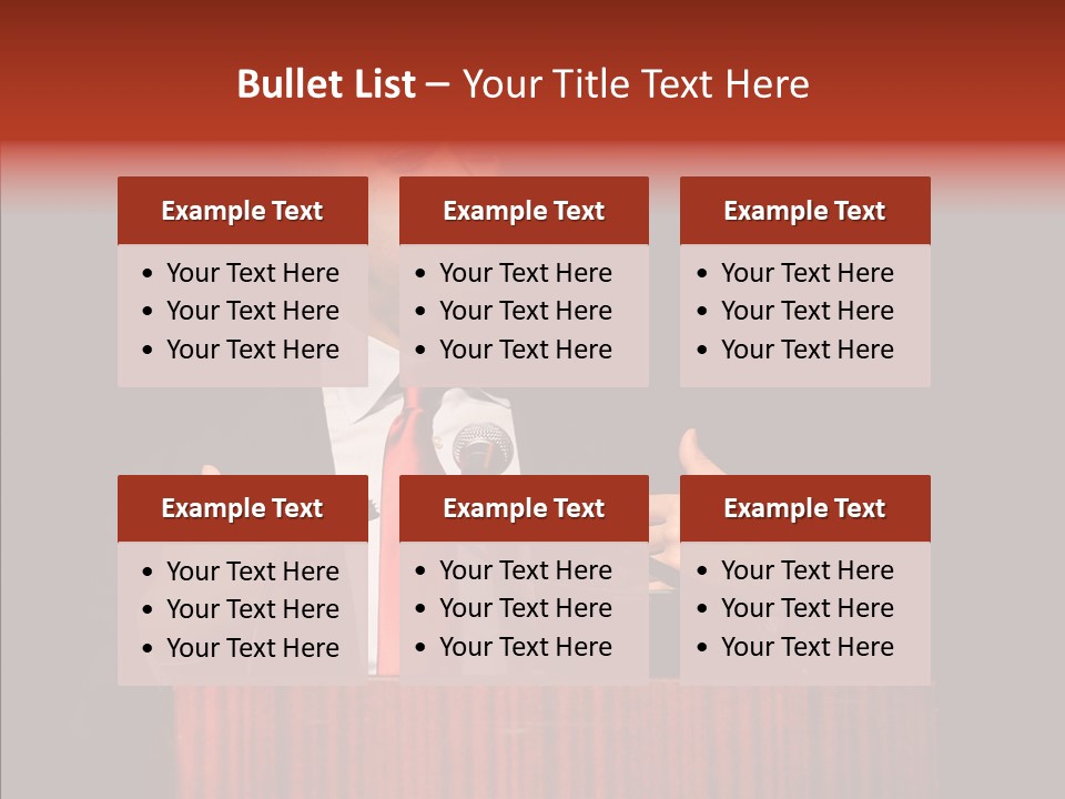 Newark Ramapo Award PowerPoint Template