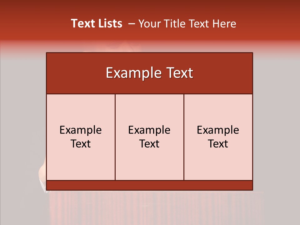Newark Ramapo Award PowerPoint Template