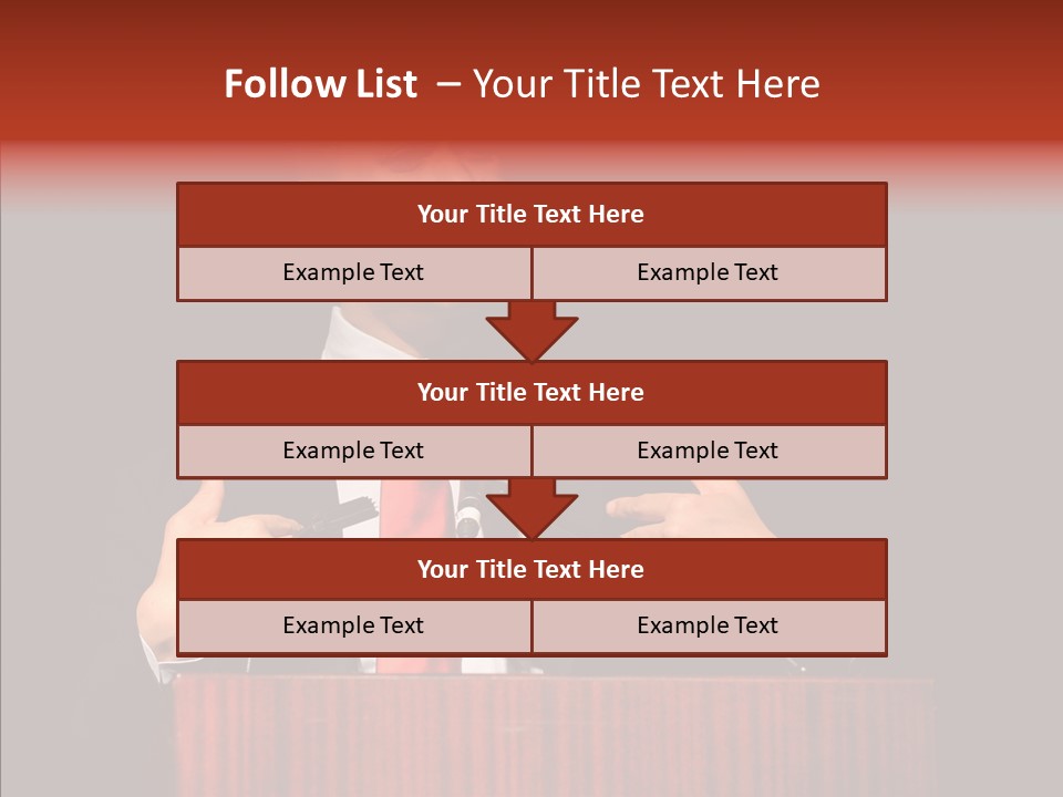 Newark Ramapo Award PowerPoint Template