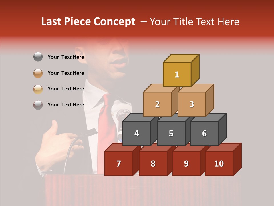 Newark Ramapo Award PowerPoint Template