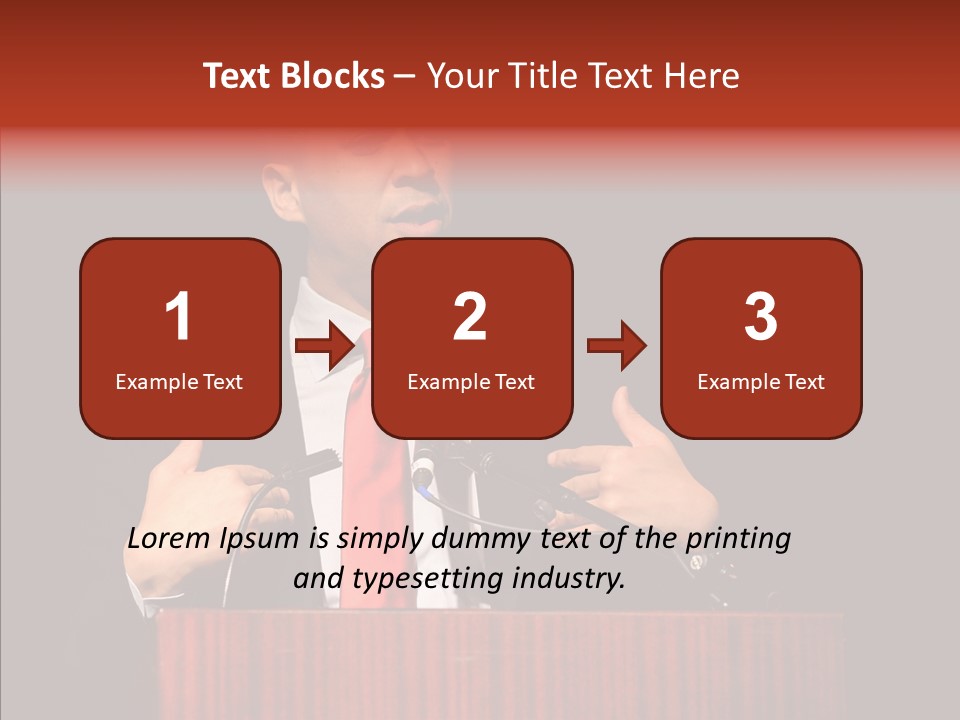 Newark Ramapo Award PowerPoint Template