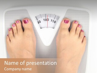 Loss Overweight Weight Scale PowerPoint Template