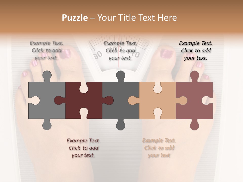 Loss Overweight Weight Scale PowerPoint Template