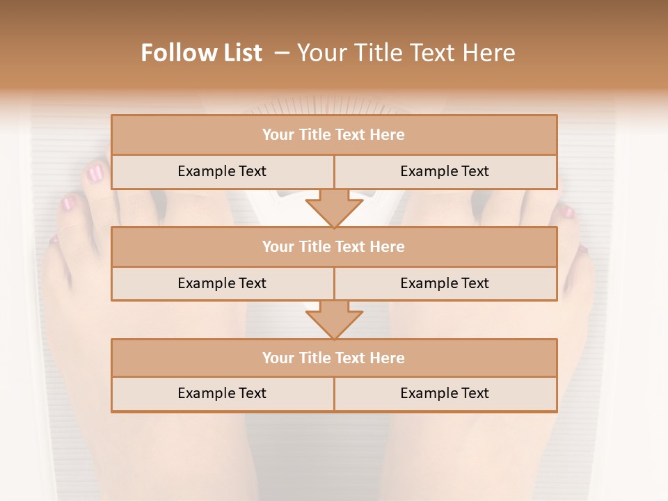 Loss Overweight Weight Scale PowerPoint Template