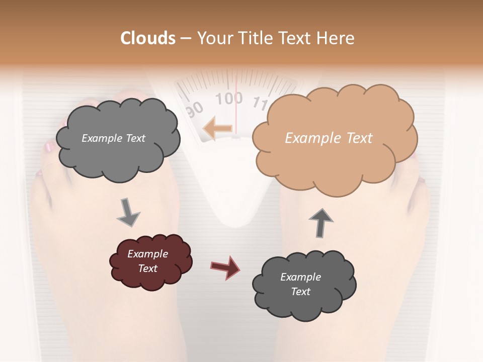 Loss Overweight Weight Scale PowerPoint Template