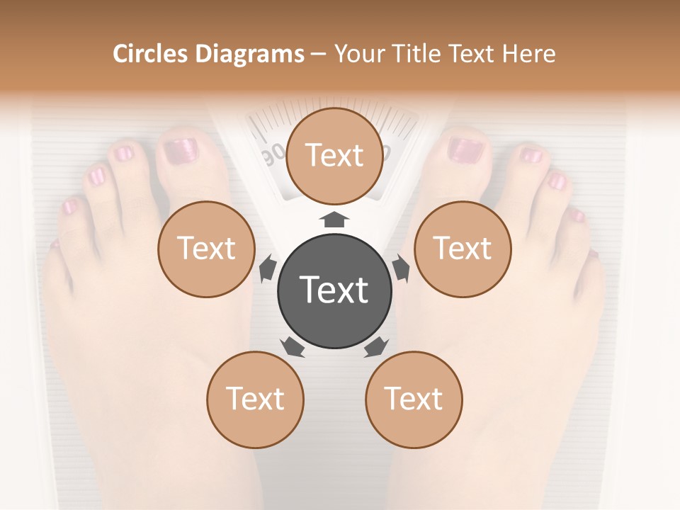 Loss Overweight Weight Scale PowerPoint Template