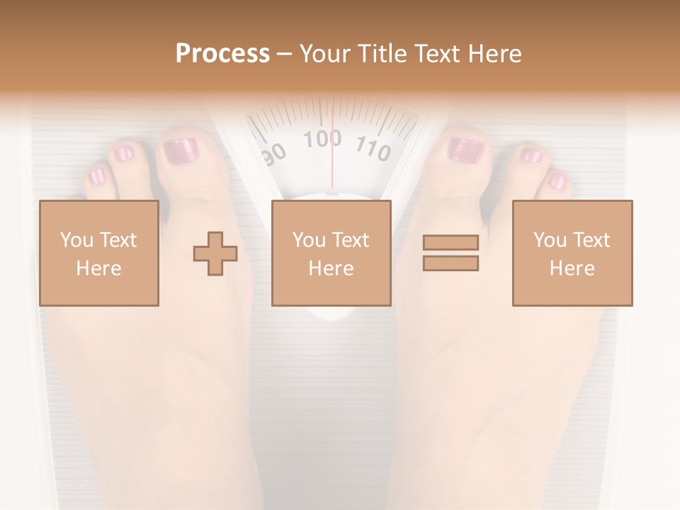 Loss Overweight Weight Scale PowerPoint Template