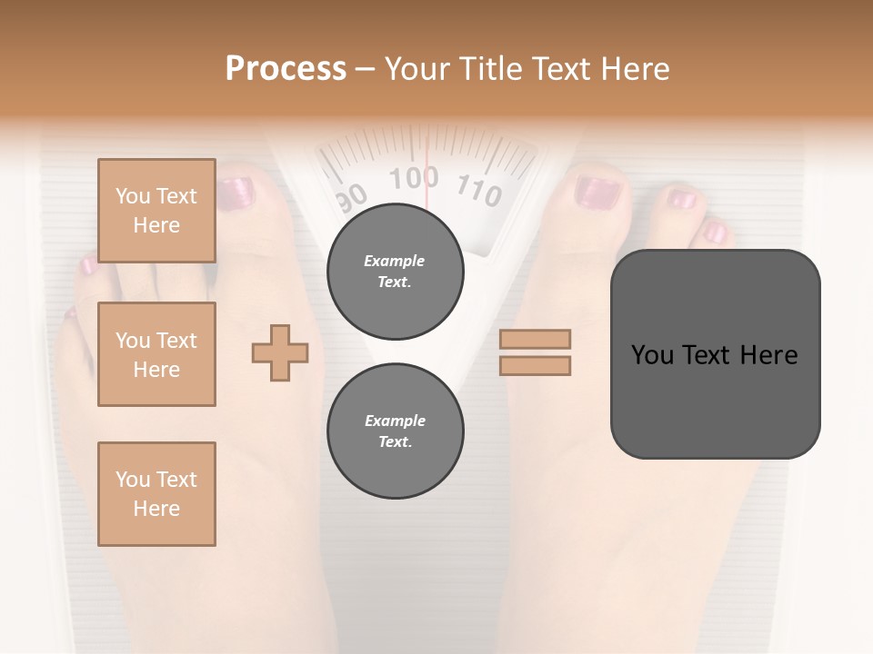 Loss Overweight Weight Scale PowerPoint Template