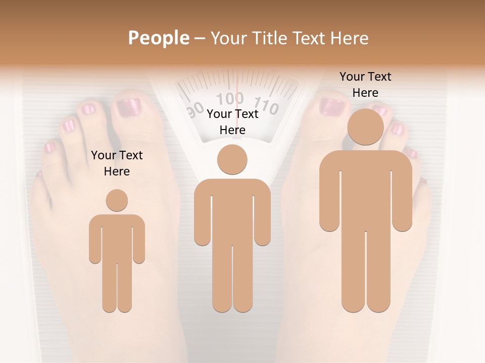 Loss Overweight Weight Scale PowerPoint Template