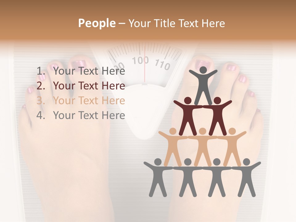 Loss Overweight Weight Scale PowerPoint Template