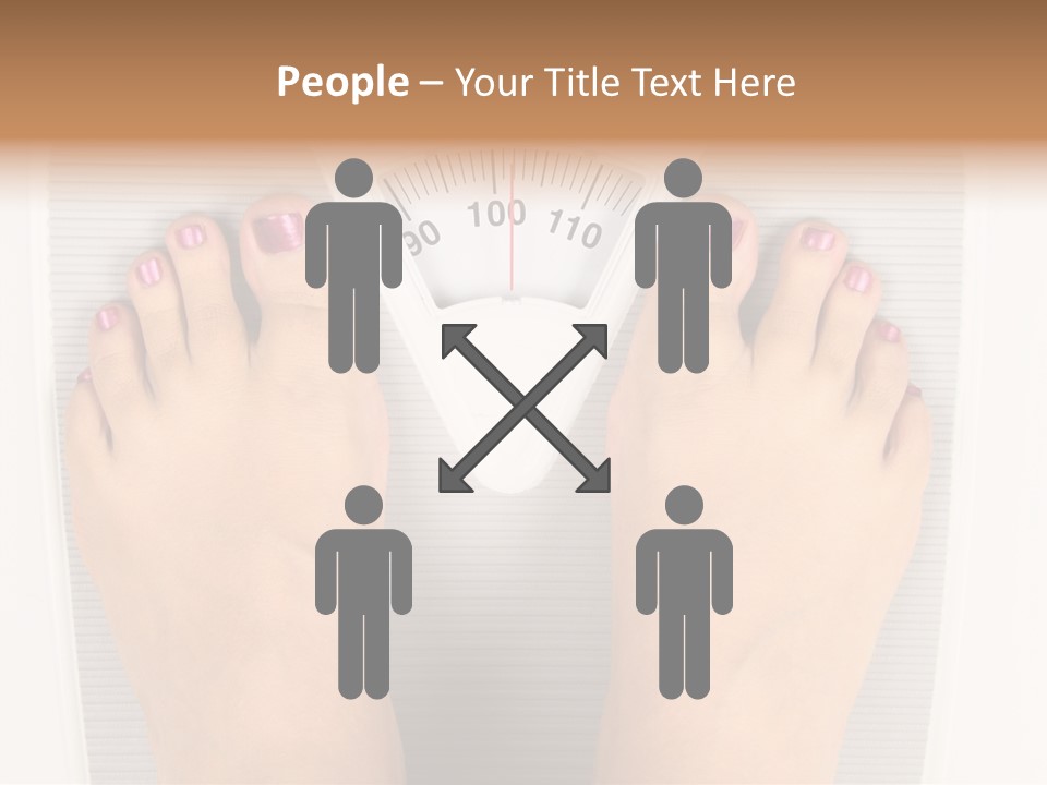 Loss Overweight Weight Scale PowerPoint Template