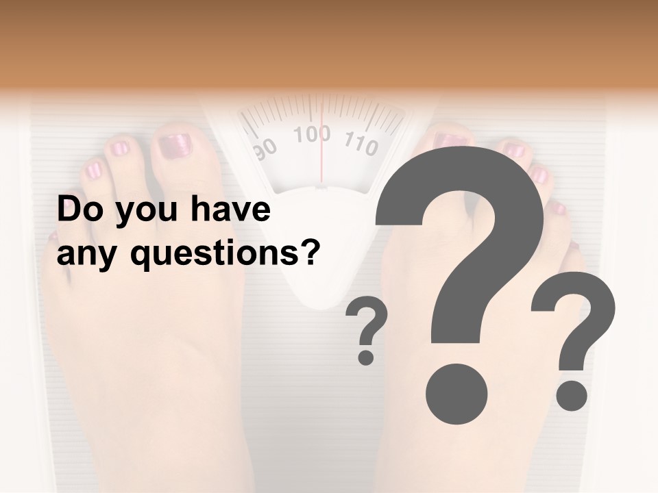 Loss Overweight Weight Scale PowerPoint Template